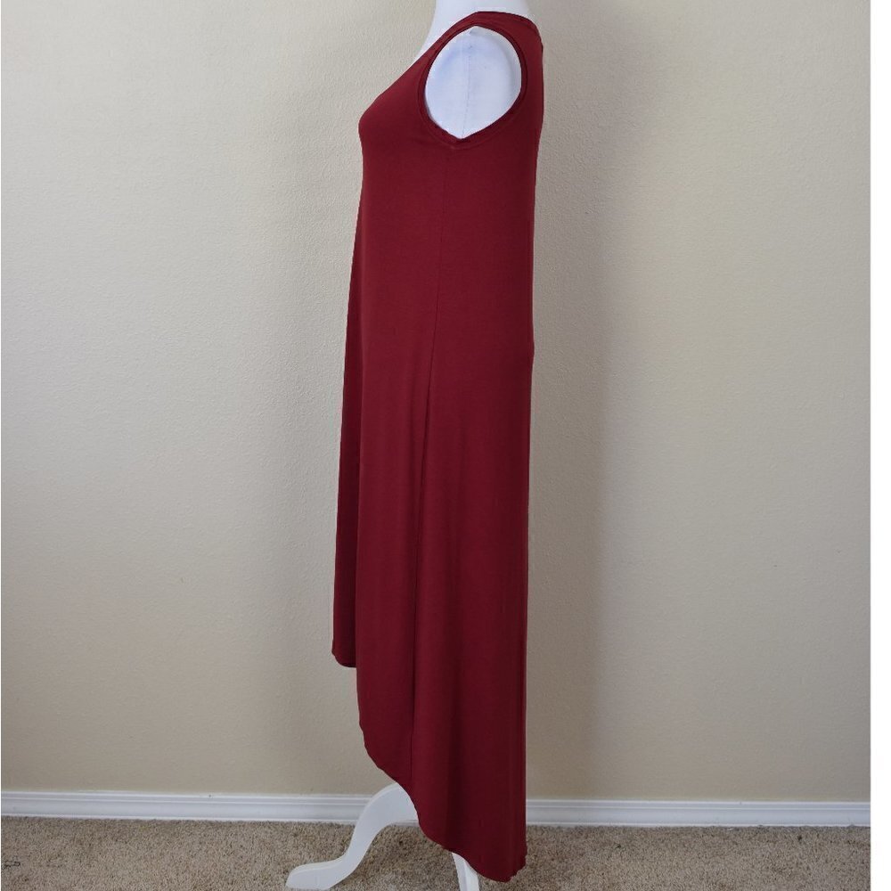 Fresh Produce High Low Midi Jersey Dress S - Picture 3 of 7
